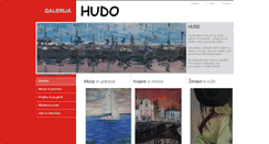 Desktop Screenshot of galerija.ahil.si
